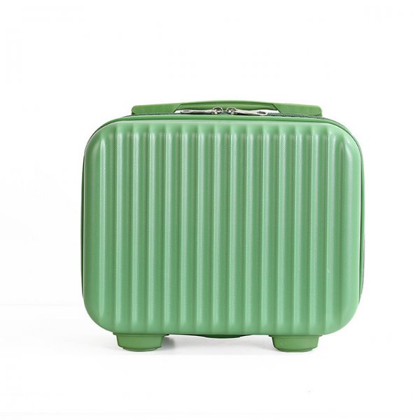 Korean Candy Color Vintage Suitcase 14 Inch Cosmetic Case High Appearance Gift Box 30X15X22CM